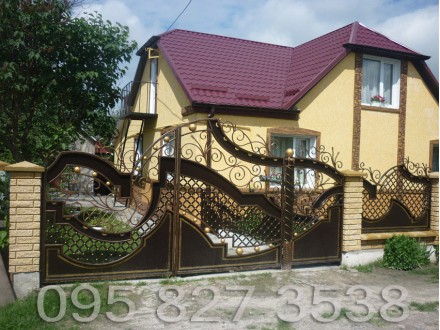 Ворота ковані Світлана