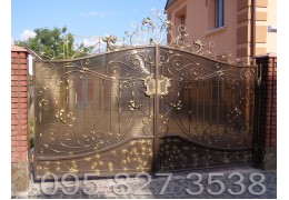 Ворота ковані Хром